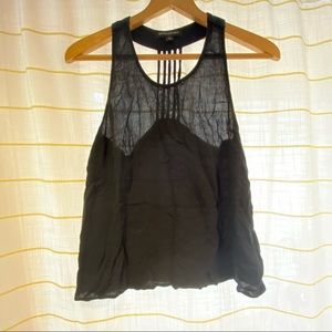 Linen Racerback Tank Petite